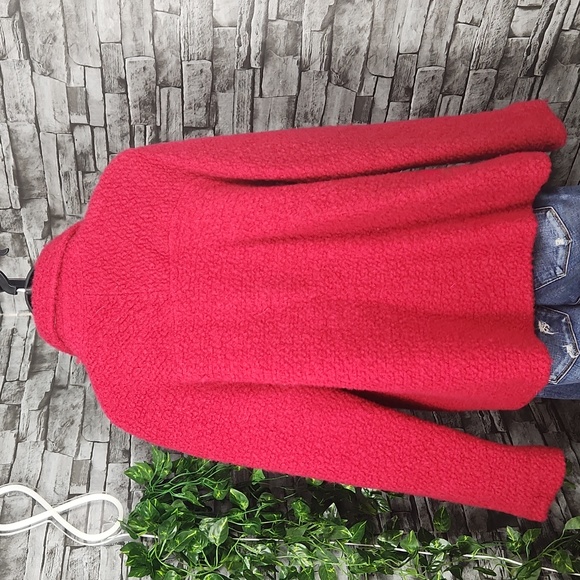 Lands' End Boucle Wool Coat - Picture 4 of 9